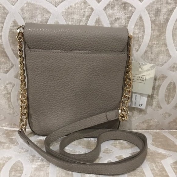 14th & Union Leather Phone Crossbody Bag - Picture 7 of 9